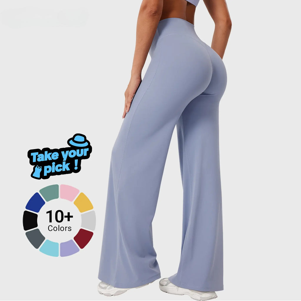 Seamless Straight-Leg Yoga Pants