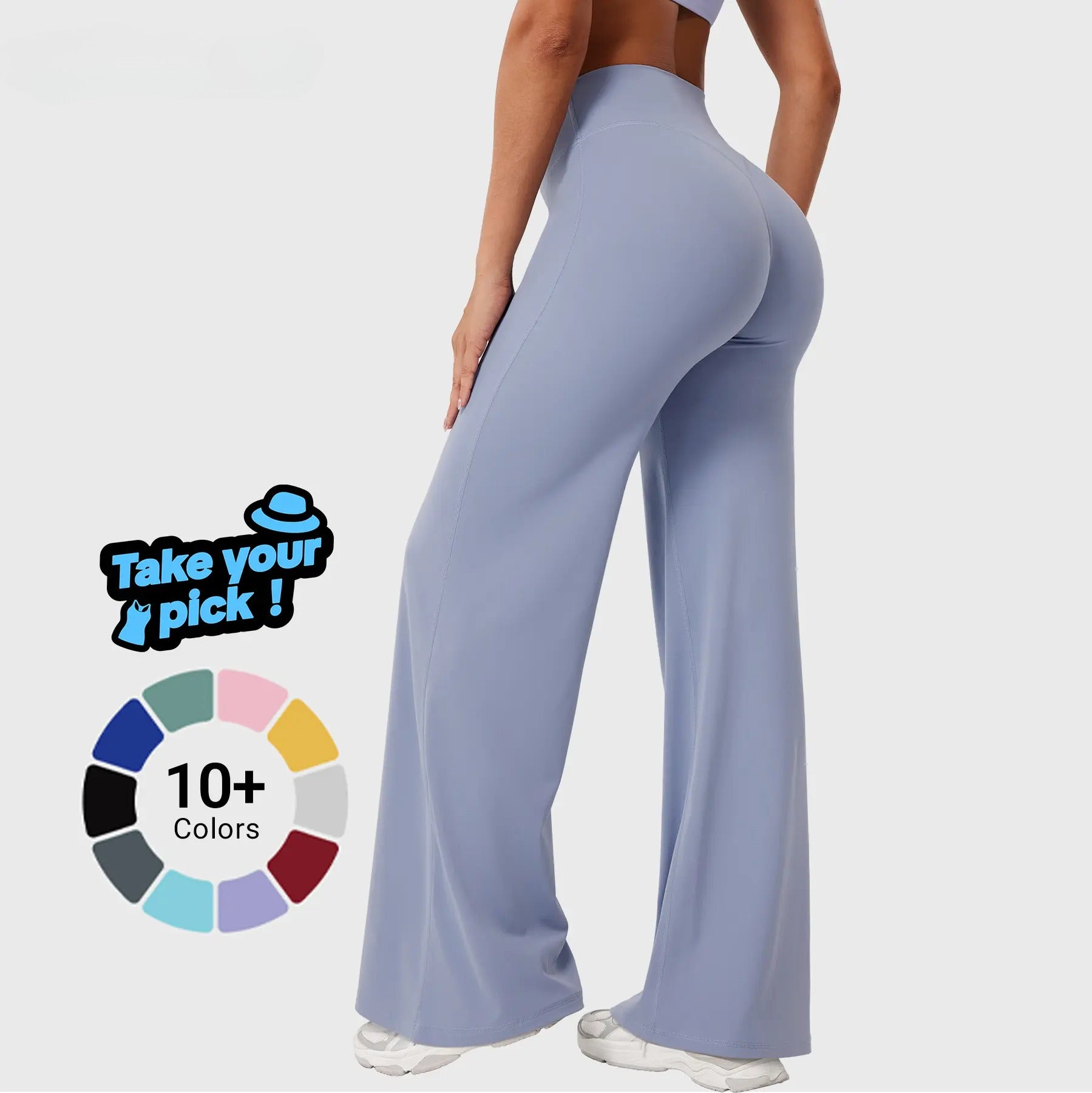 Seamless Straight-Leg Yoga Pants