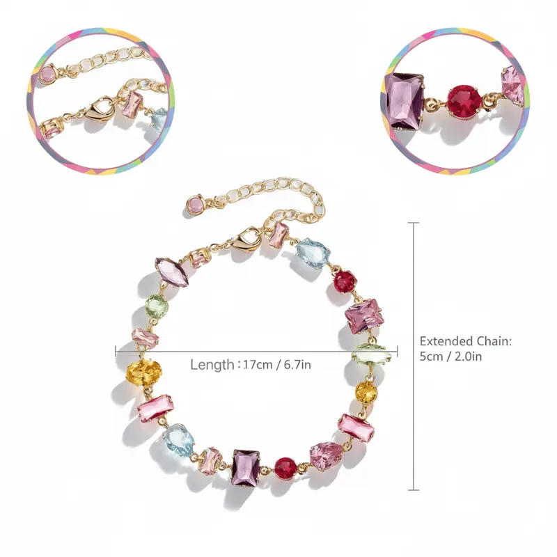 Crystal Candy Bracelet