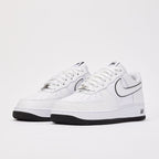 AF1 White Black Outline Sneakers