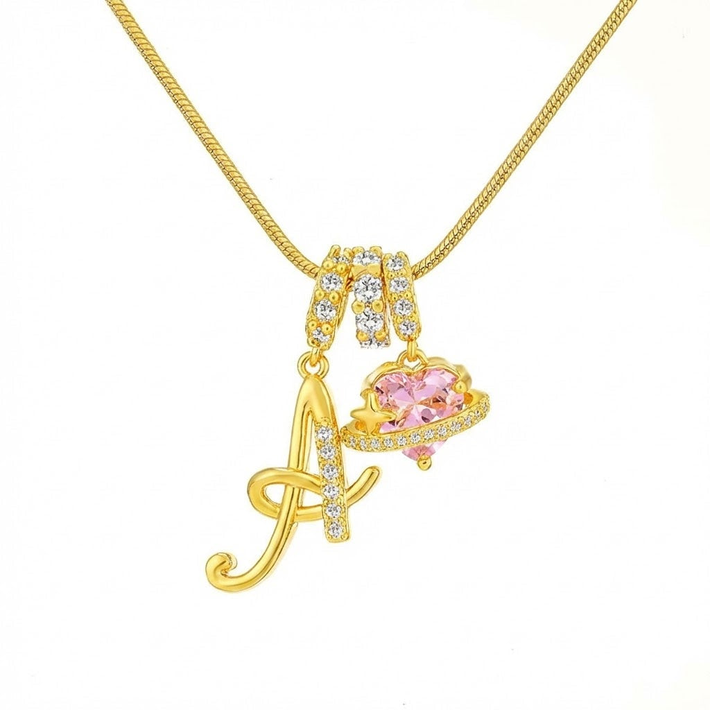 Art Design Letter Necklace
