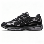 Men's Classic Black and Gray Sneakers