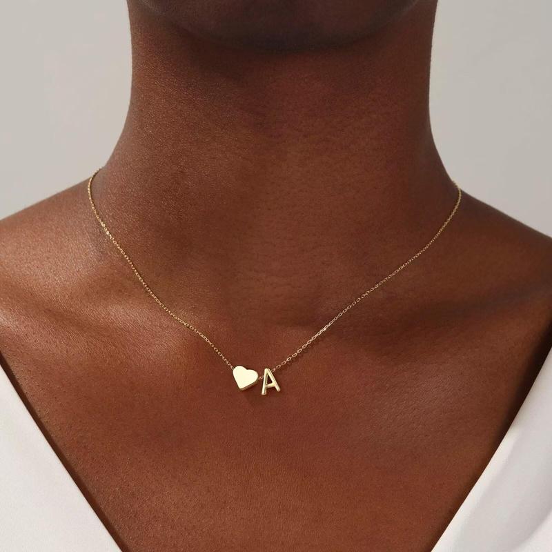 Tiny Initial Necklaces