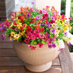 6-Color Artificial Flower UV Resistant Colorful Fake Flower