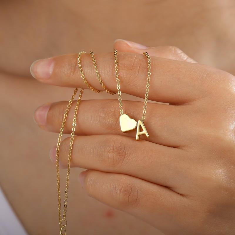 Tiny Initial Necklaces