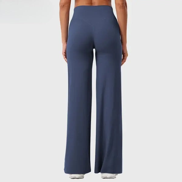 Seamless Straight-Leg Yoga Pants