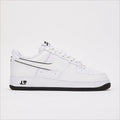 AF1 White Black Outline Sneakers
