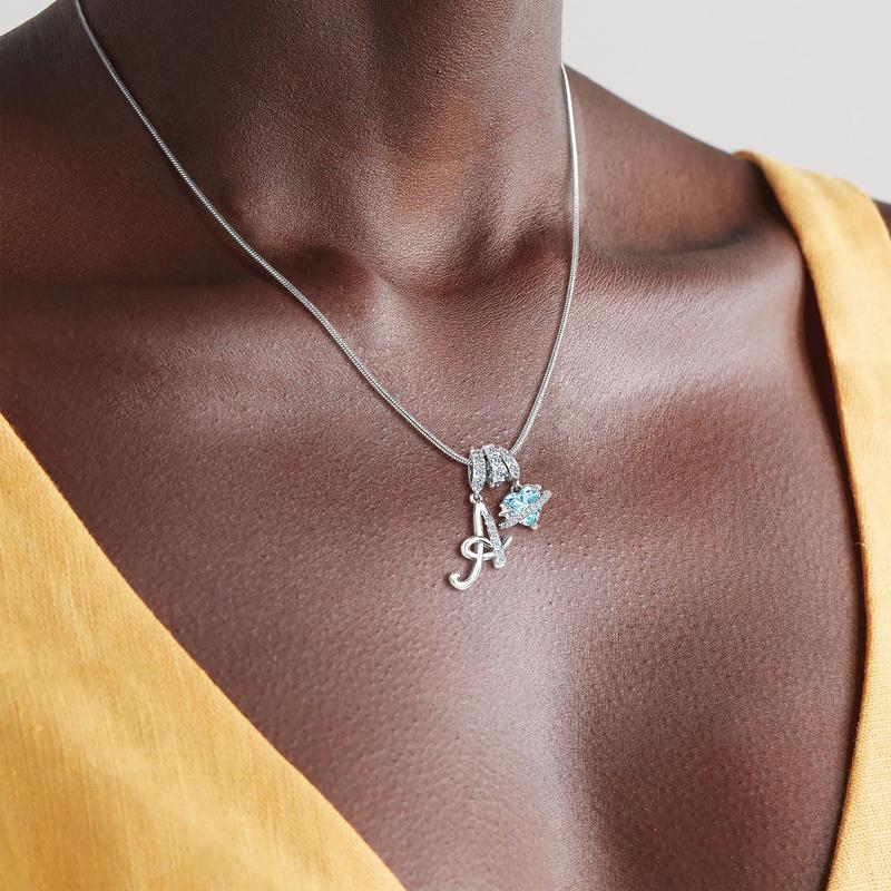 Art Design Letter Necklace