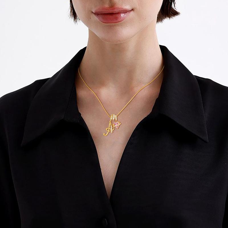 Art Design Letter Necklace