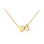 Tiny Initial Necklaces