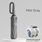 Automatic Folding Umbrella with Rotating Ring Hand