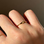 Hand Made INITIAL SIGNET RING