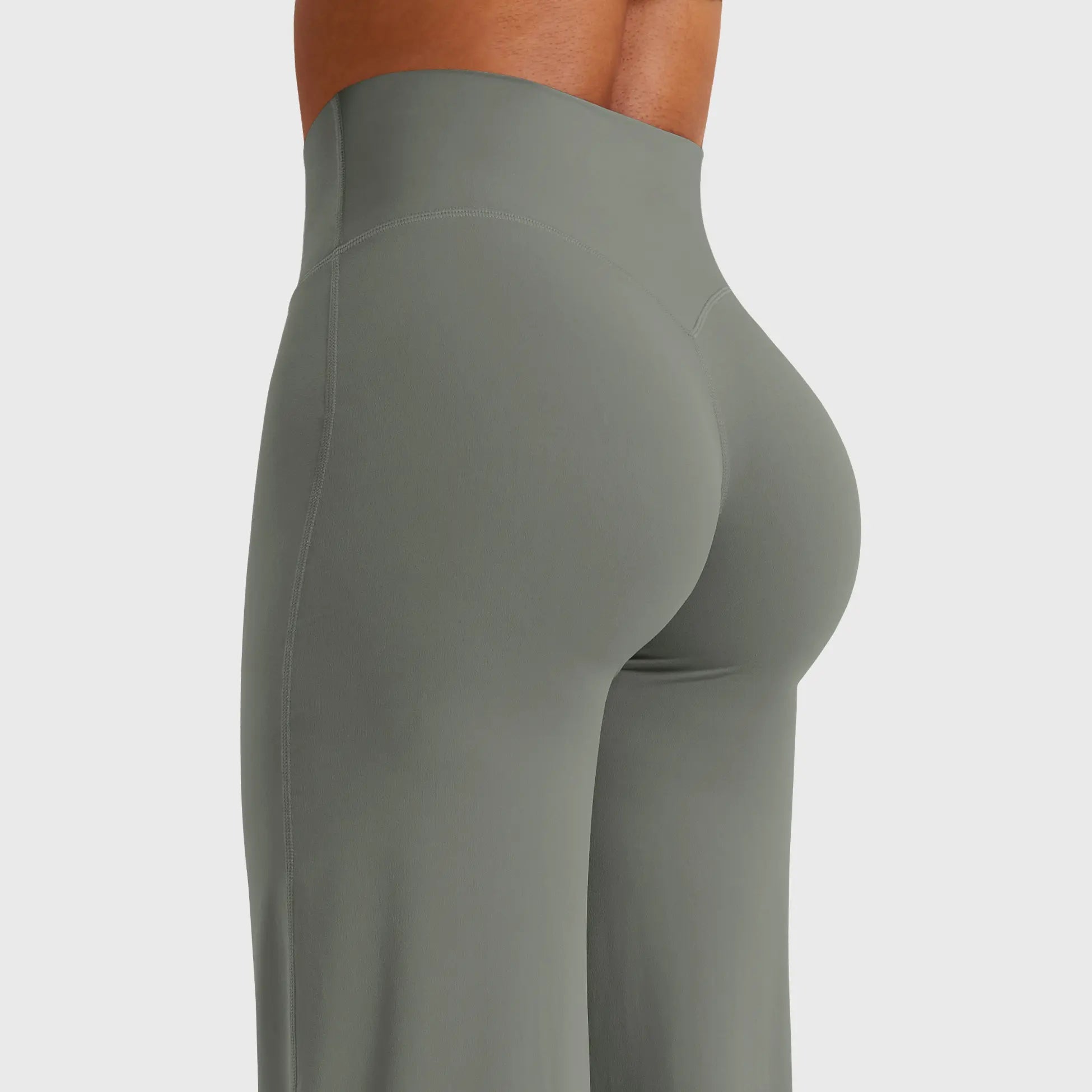 Seamless Straight-Leg Yoga Pants