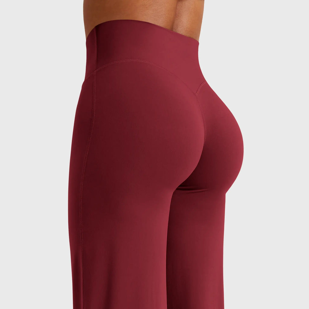 Seamless Straight-Leg Yoga Pants