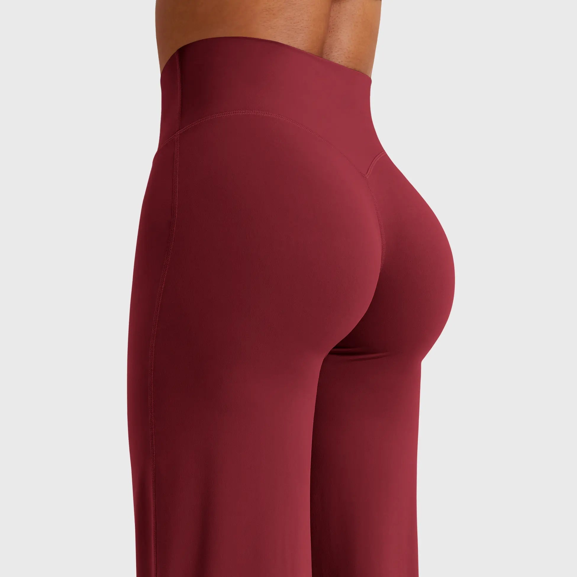 Seamless Straight-Leg Yoga Pants