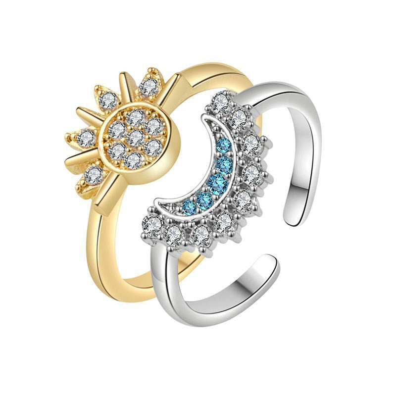 Sun and Moon Matching Couple accessories Set