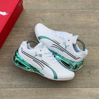 Men's Silver-Trimmed Fashion Sneakers