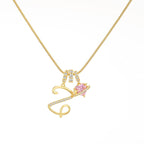 Art Design Letter Necklace