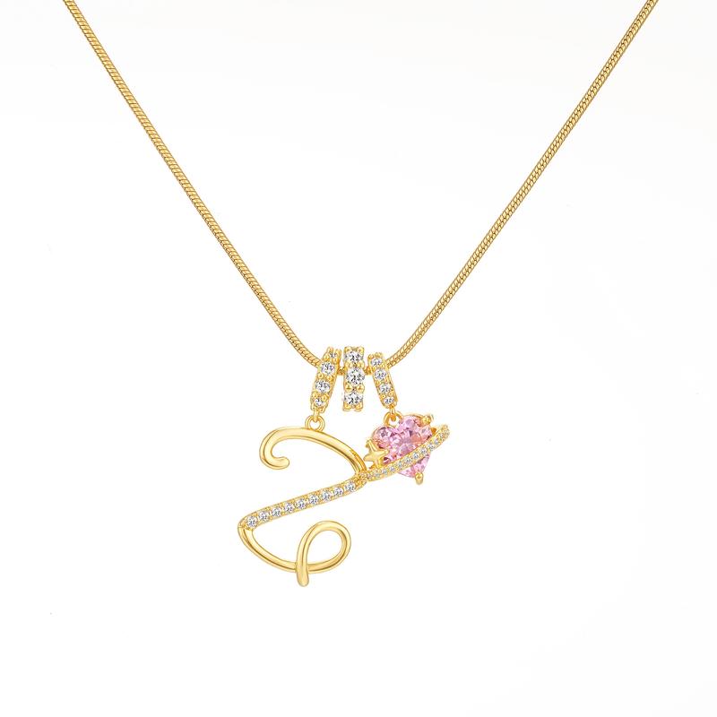 Art Design Letter Necklace