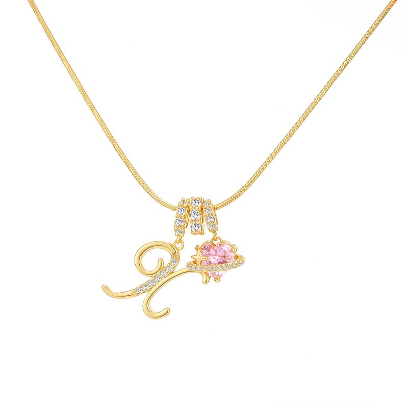 Art Design Letter Necklace