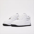 AF1 White Black Outline Sneakers