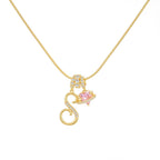 Art Design Letter Necklace
