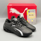 Men's Silver-Trimmed Fashion Sneakers