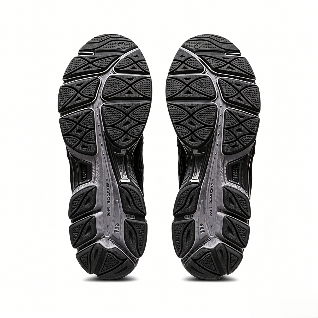 Men's Classic Black and Gray Sneakers