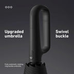 Automatic Folding Umbrella with Rotating Ring Hand