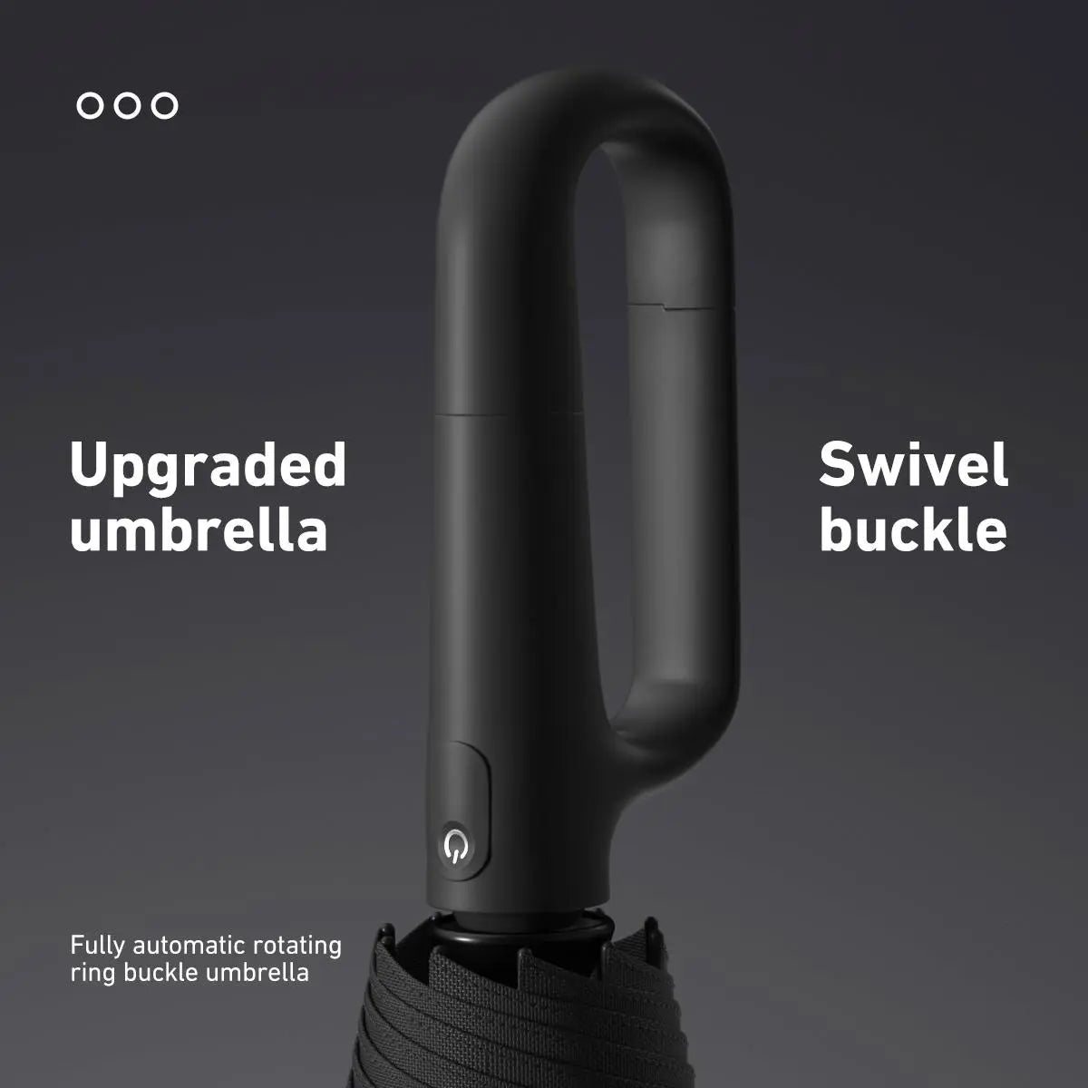 Automatic Folding Umbrella with Rotating Ring Hand